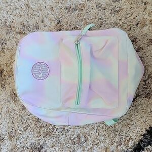 Pura Vida pastel tie dye mini backpack